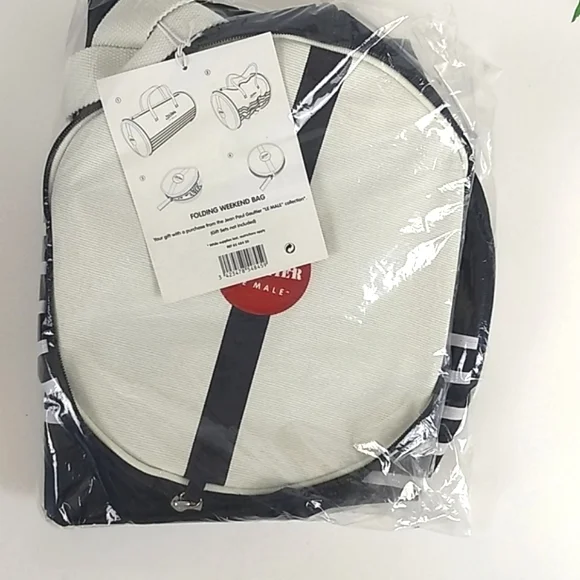 JEAN PAUL GAULTIER "LE MALE" COLLECTION VTG Weekend bag NWT Lucky Find - Picture 4 of 15